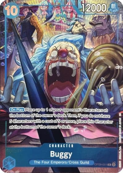 Buggy 051 English Version 2nd Anniversary Set One Piece Promotion Cards One Piece card