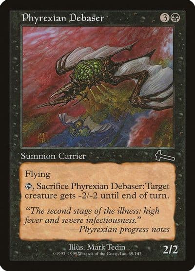 Phyrexian Debaser Urza's Legacy Magic card