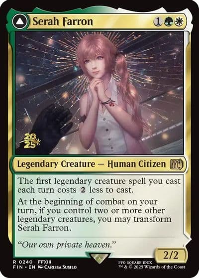 Serah Farron Prerelease Cards Magic card
