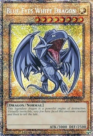 Blue Eyes White Dragon Starlight Rare Battles of Legend: Monster Mayhem Yu-Gi-Oh! card