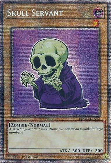Skull Servant Starlight Rare Battles of Legend: Monster Mayhem Yu-Gi-Oh! card