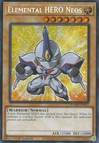 Elemental HERO Neos Battles of Legend: Monster Mayhem Yu-Gi-Oh! card