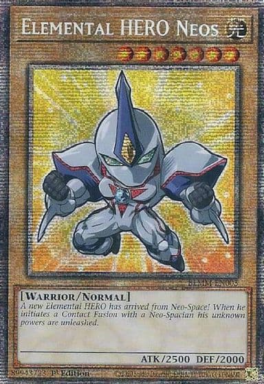 Elemental HERO Neos Starlight Rare Battles of Legend: Monster Mayhem Yu-Gi-Oh! card