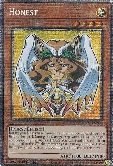 Honest Starlight Rare Battles of Legend: Monster Mayhem Yu-Gi-Oh! card