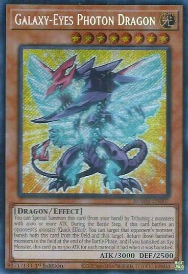 Galaxy Eyes Photon Dragon Battles of Legend: Monster Mayhem Yu-Gi-Oh! card