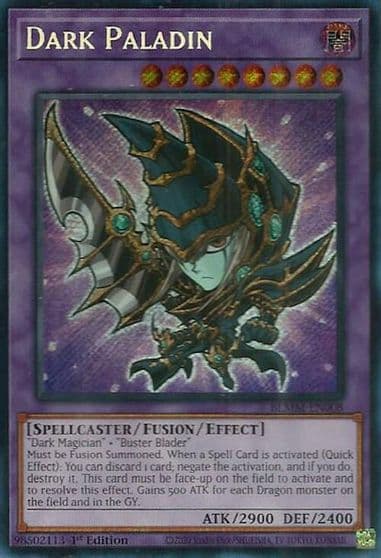 Dark Paladin Battles of Legend: Monster Mayhem Yu-Gi-Oh! card