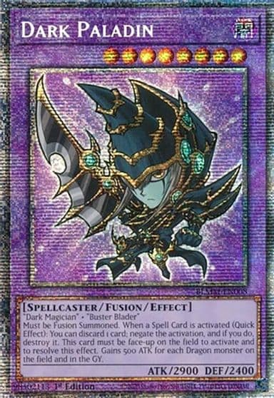 Dark Paladin Starlight Rare Battles of Legend: Monster Mayhem Yu-Gi-Oh! card