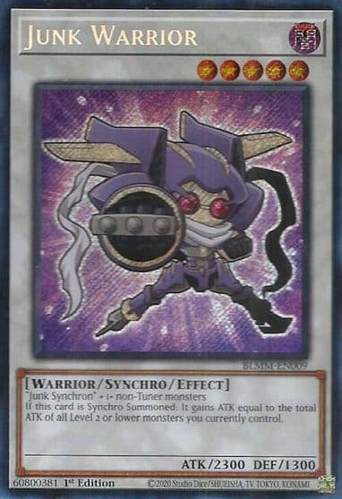Junk Warrior Battles of Legend: Monster Mayhem Yu-Gi-Oh! card