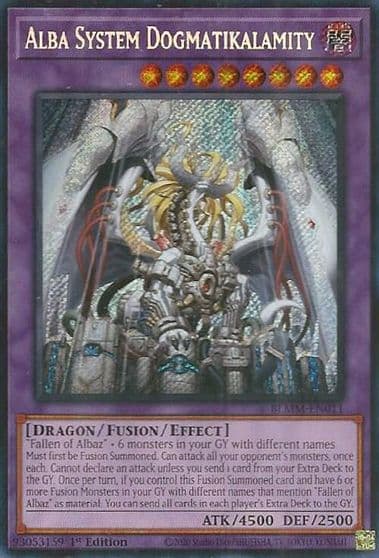 Alba System Dogmatikalamity Battles of Legend: Monster Mayhem Yu-Gi-Oh! card