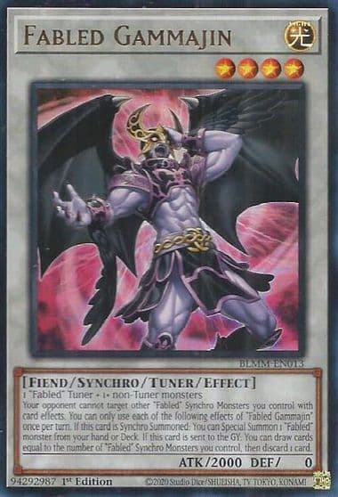Fabled Gammajin Battles of Legend: Monster Mayhem Yu-Gi-Oh! card