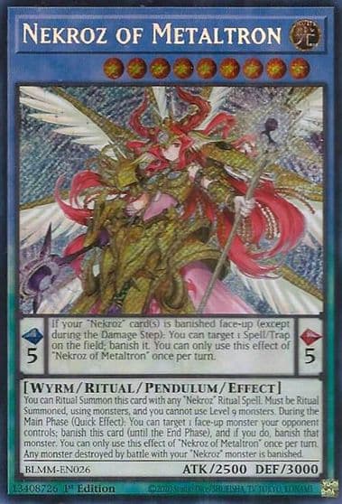 Nekroz of Metaltron Battles of Legend: Monster Mayhem Yu-Gi-Oh! card