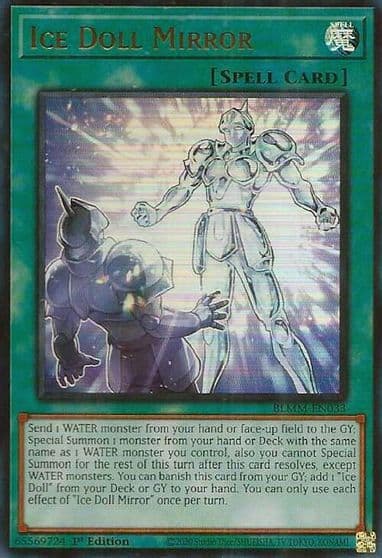 Ice Doll Mirror Battles of Legend: Monster Mayhem Yu-Gi-Oh! card