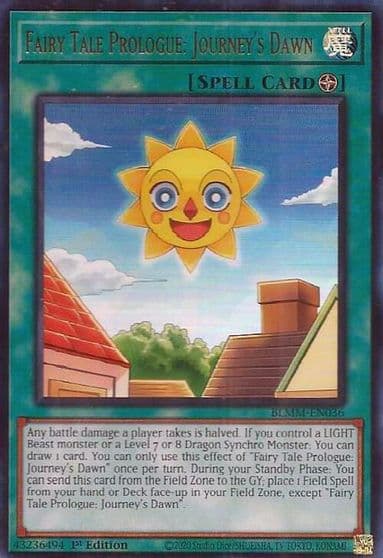 Fairy Tale Prologue Journeys Dawn Battles of Legend: Monster Mayhem Yu-Gi-Oh! card