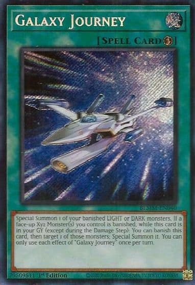 Galaxy Journey Battles of Legend: Monster Mayhem Yu-Gi-Oh! card