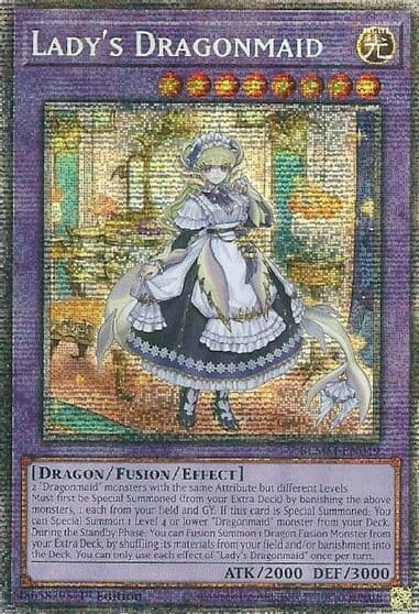 Ladys Dragonmaid Starlight Rare Battles of Legend: Monster Mayhem Yu-Gi-Oh! card