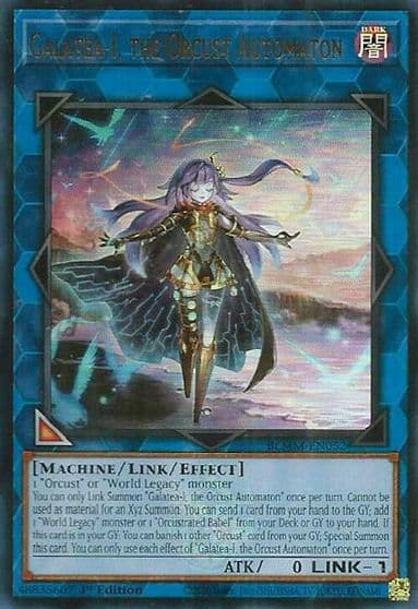 Galatea i the Orcust Automaton Battles of Legend: Monster Mayhem Yu-Gi-Oh! card