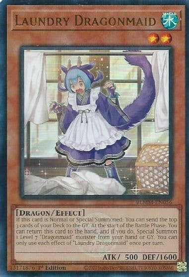 Laundry Dragonmaid Battles of Legend: Monster Mayhem Yu-Gi-Oh! card
