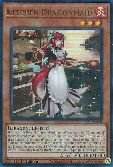 Kitchen Dragonmaid Battles of Legend: Monster Mayhem Yu-Gi-Oh! card