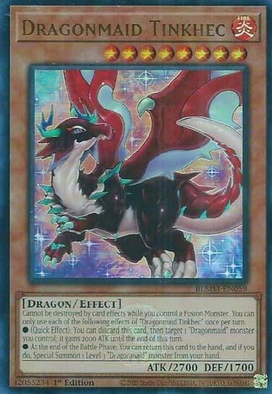 Dragonmaid Tinkhec Battles of Legend: Monster Mayhem Yu-Gi-Oh! card