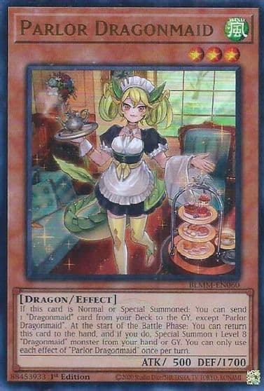 Parlor Dragonmaid Battles of Legend: Monster Mayhem Yu-Gi-Oh! card