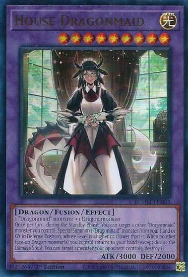 House Dragonmaid Battles of Legend: Monster Mayhem Yu-Gi-Oh! card