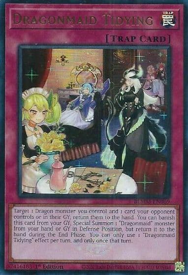 Dragonmaid Tidying Battles of Legend: Monster Mayhem Yu-Gi-Oh! card