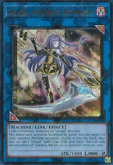 Galatea the Orcust Automaton Battles of Legend: Monster Mayhem Yu-Gi-Oh! card