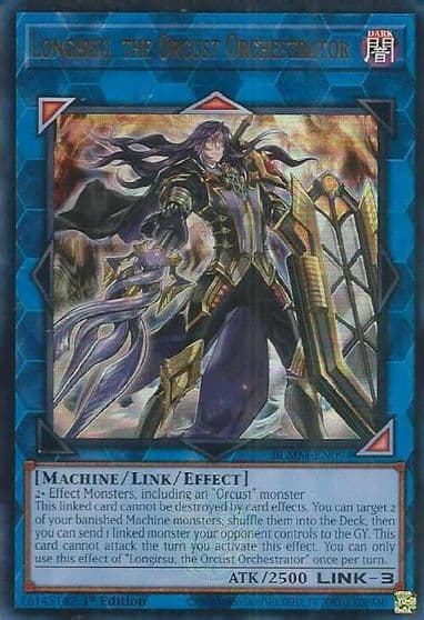 Longirsu the Orcust Orchestrator Battles of Legend: Monster Mayhem Yu-Gi-Oh! card