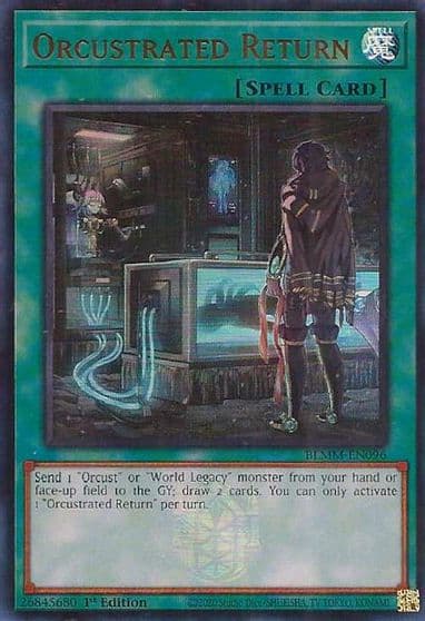 Orcustrated Return Battles of Legend: Monster Mayhem Yu-Gi-Oh! card