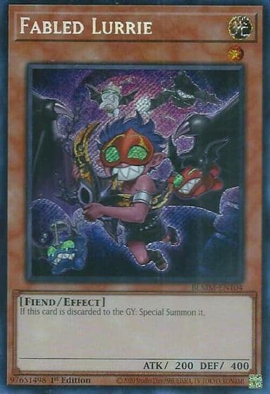 Fabled Lurrie Battles of Legend: Monster Mayhem Yu-Gi-Oh! card