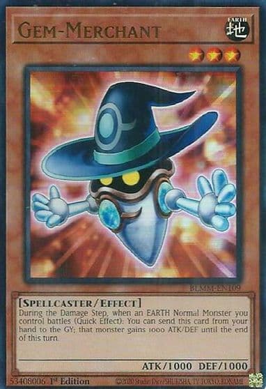 Gem Merchant Battles of Legend: Monster Mayhem Yu-Gi-Oh! card
