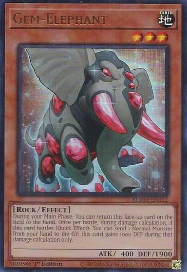 Gem Elephant Battles of Legend: Monster Mayhem Yu-Gi-Oh! card