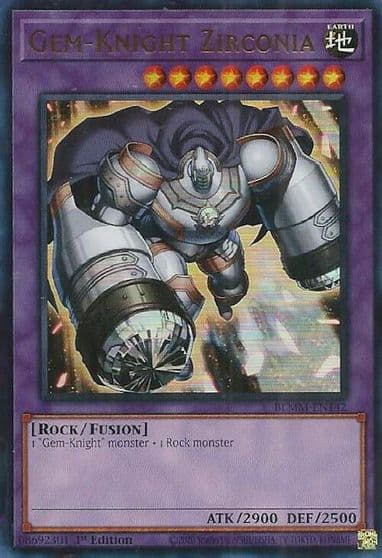 Gem Knight Zirconia Battles of Legend: Monster Mayhem Yu-Gi-Oh! card
