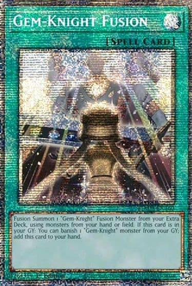 Gem Knight Fusion Starlight Rare Battles of Legend: Monster Mayhem Yu-Gi-Oh! card