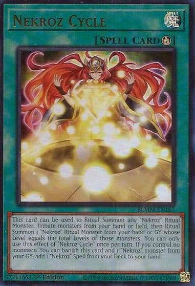 Nekroz Cycle Battles of Legend: Monster Mayhem Yu-Gi-Oh! card
