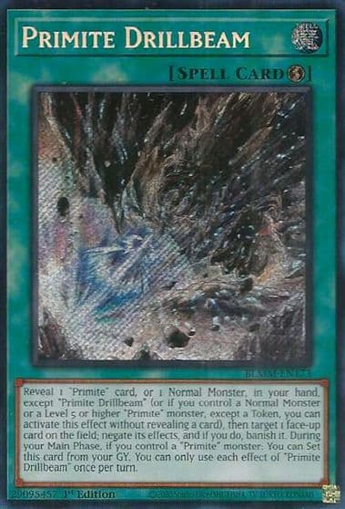 Primite Drillbeam Battles of Legend: Monster Mayhem Yu-Gi-Oh! card