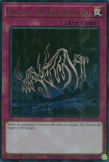 Call of the Earthbound Battles of Legend: Monster Mayhem Yu-Gi-Oh! card