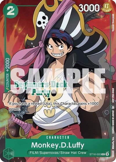 MonkeyDLuffy Beginners Deck Party ST 23 ST 28 Winner Pack One Piece Promotion Cards One Piece card