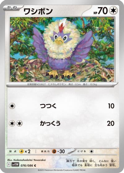 Rufflet SV11W: White Flare Pokemon card