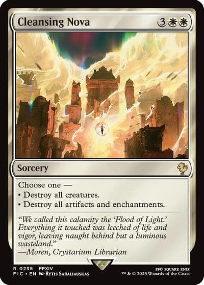 Cleansing Nova Surge Foil Commander: FINAL FANTASY Magic card