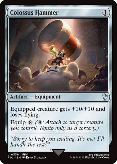Colossus Hammer Surge Foil Commander: FINAL FANTASY Magic card