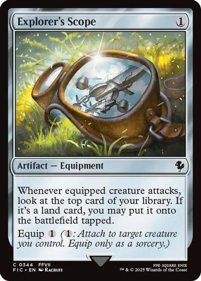 Explorers Scope Surge Foil Commander: FINAL FANTASY Magic card