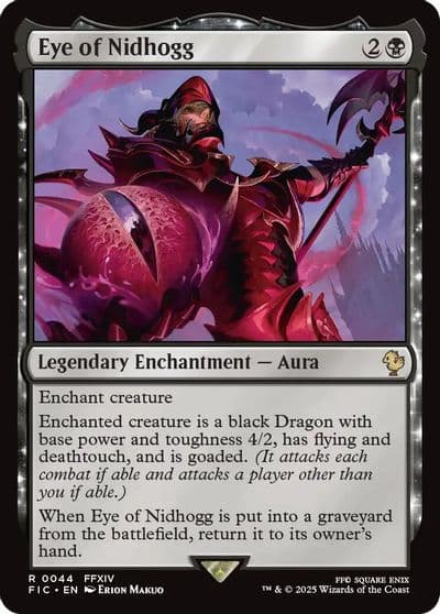 Eye of Nidhogg Surge Foil Commander: FINAL FANTASY Magic card