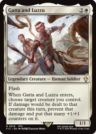 Gatta and Luzzu Surge Foil Commander: FINAL FANTASY Magic card