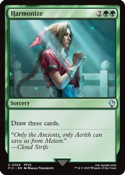 Harmonize Surge Foil Commander: FINAL FANTASY Magic card