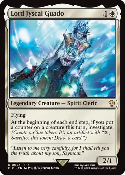 Lord Jyscal Guado Surge Foil Commander: FINAL FANTASY Magic card