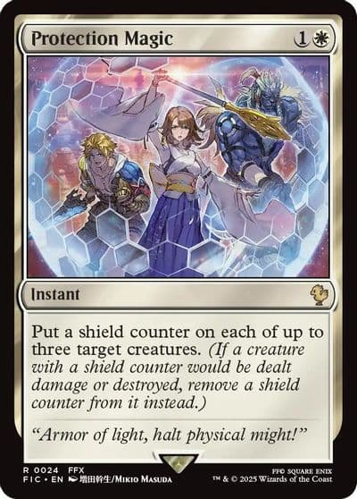 Protection Magic Surge Foil Commander: FINAL FANTASY Magic card