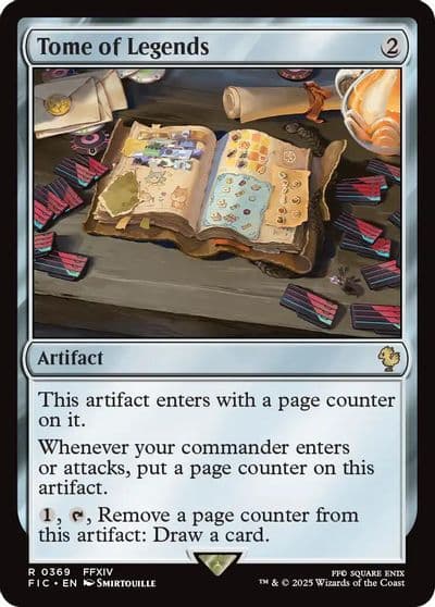 Tome of Legends Surge Foil Commander: FINAL FANTASY Magic card