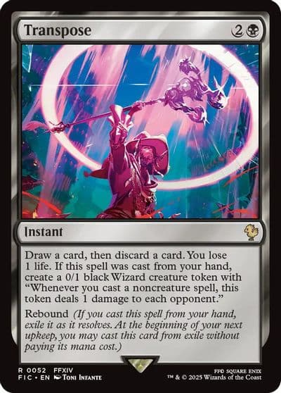 Transpose Surge Foil Commander: FINAL FANTASY Magic card