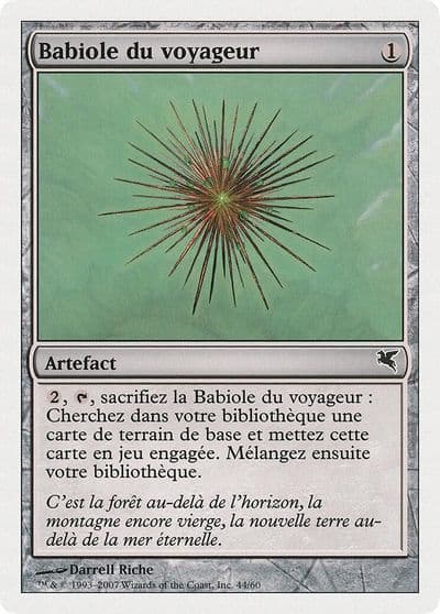 Wayfarers Bauble French Babiole du voyageur D44 Magic Encyclopedia 2005 (Salvat/Hachette) Magic card